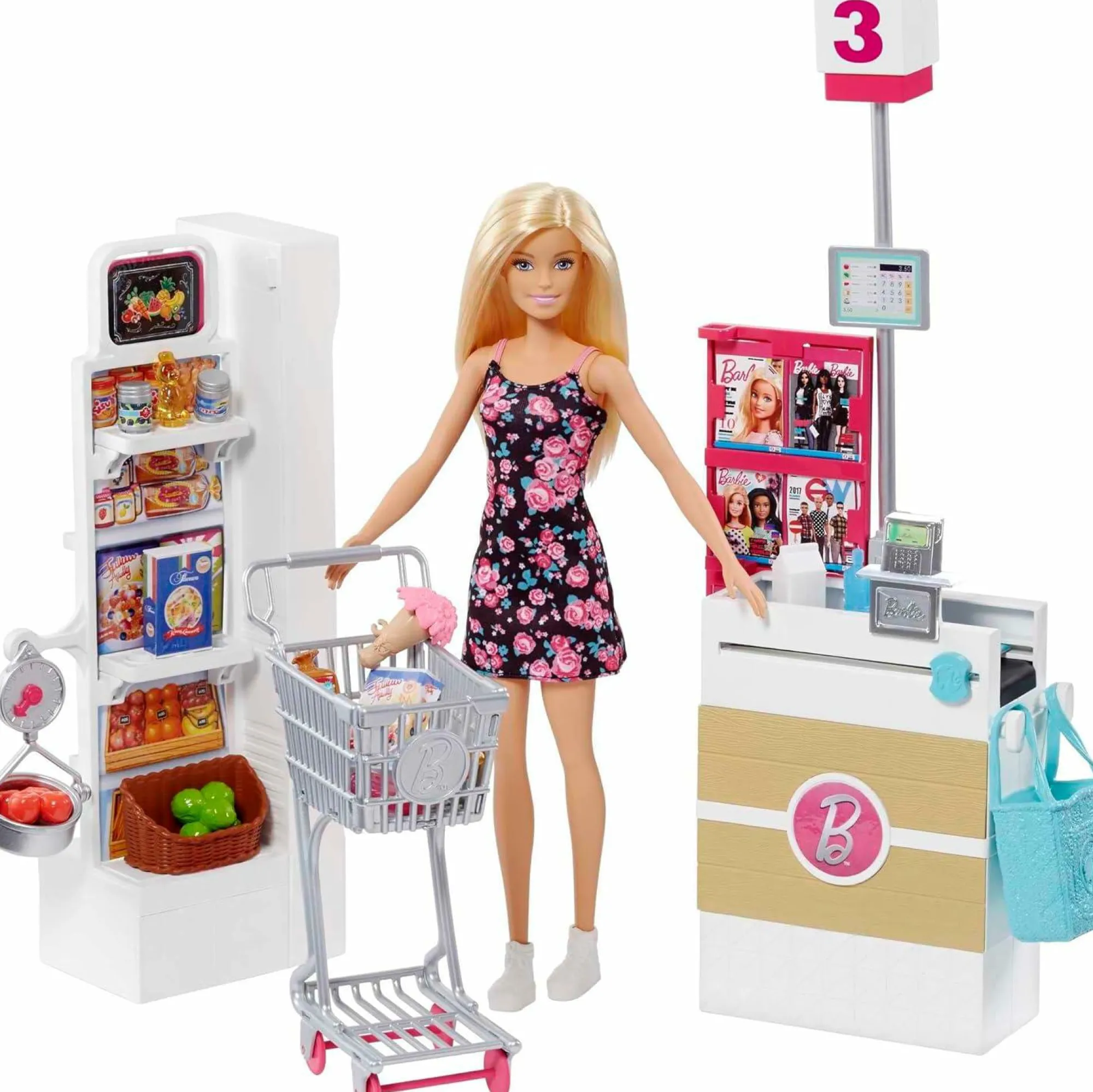 Jouet|De 2 À 4 Ans|BARBIE Coffret supermarché