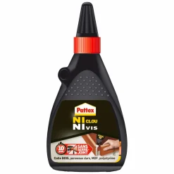Outils De Bricolage|PATTEX Colle à bois ni clou ni vis 100g