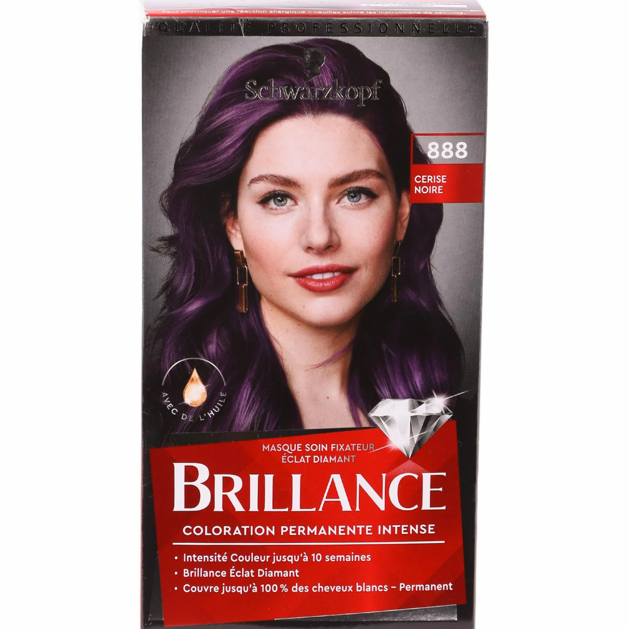 Cheveux|BRILLANCE Coloration 888 cerise noire