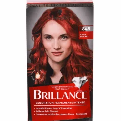 Cheveux|BRILLANCE Coloration 845 rouge brocart