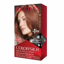 Cheveux|REVLON Coloration brun roux clair 55