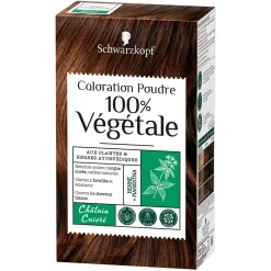 Cheveux|SCHWARZKOPF Coloration en poudre 100% végétale châtain cuivre