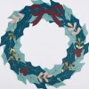 Loisirs Créatifs|ART&KIT Couronne de houx en papier à fabriquer