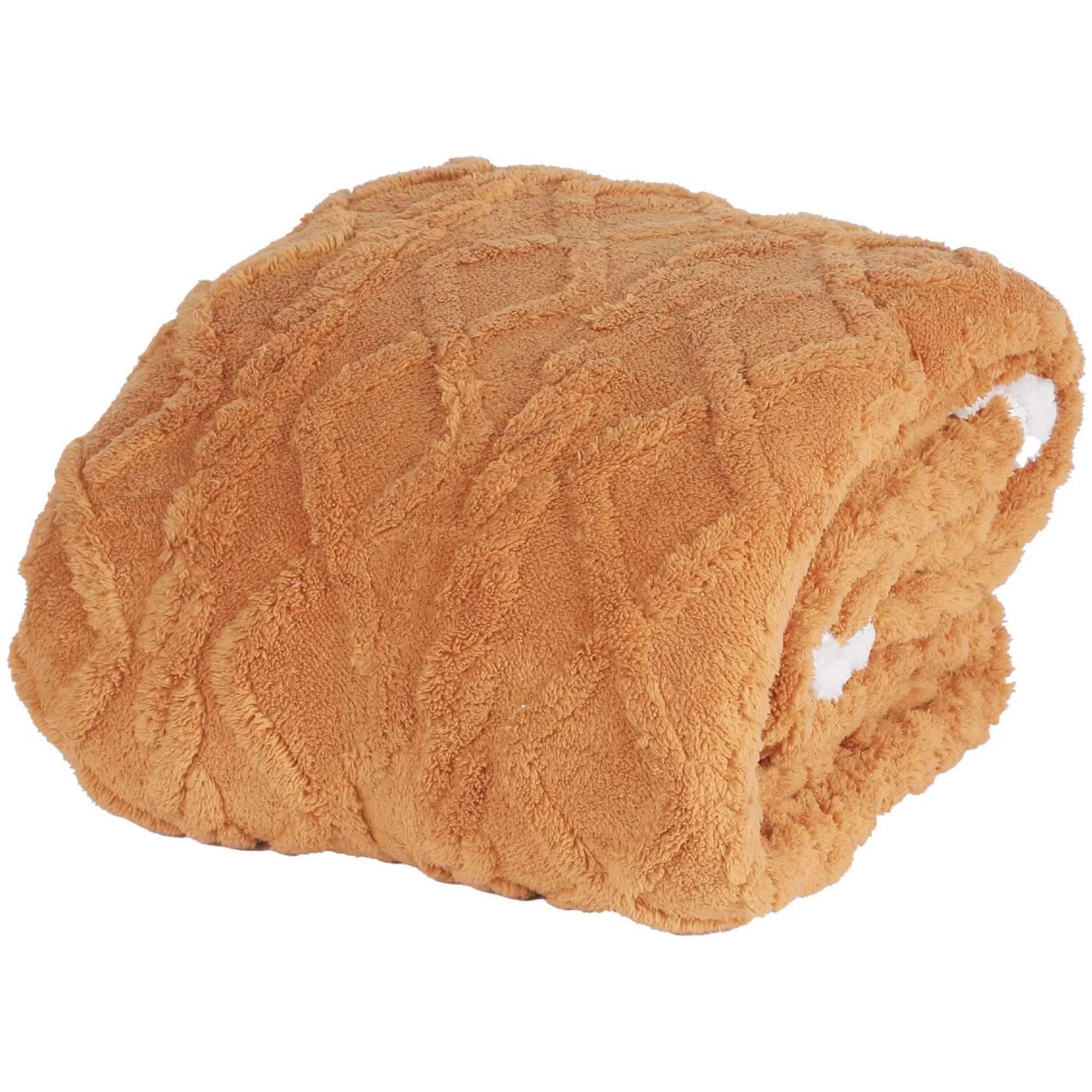 Linge De Chambre|ALICE KEYNES Couverture en jacquard torsadé 180x200cm