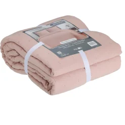 Linge De Chambre|Stokomani Couvre lit 240x260cm + 2 taies d'oreiller