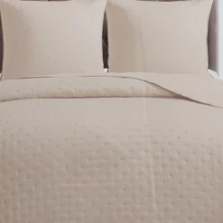 Linge De Chambre|Stokomani Couvre lit 220x240cm + 2 taies d'oreiller