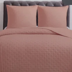 Linge De Chambre|Stokomani Couvre lit 220x240cm + 2 taies d'oreiller