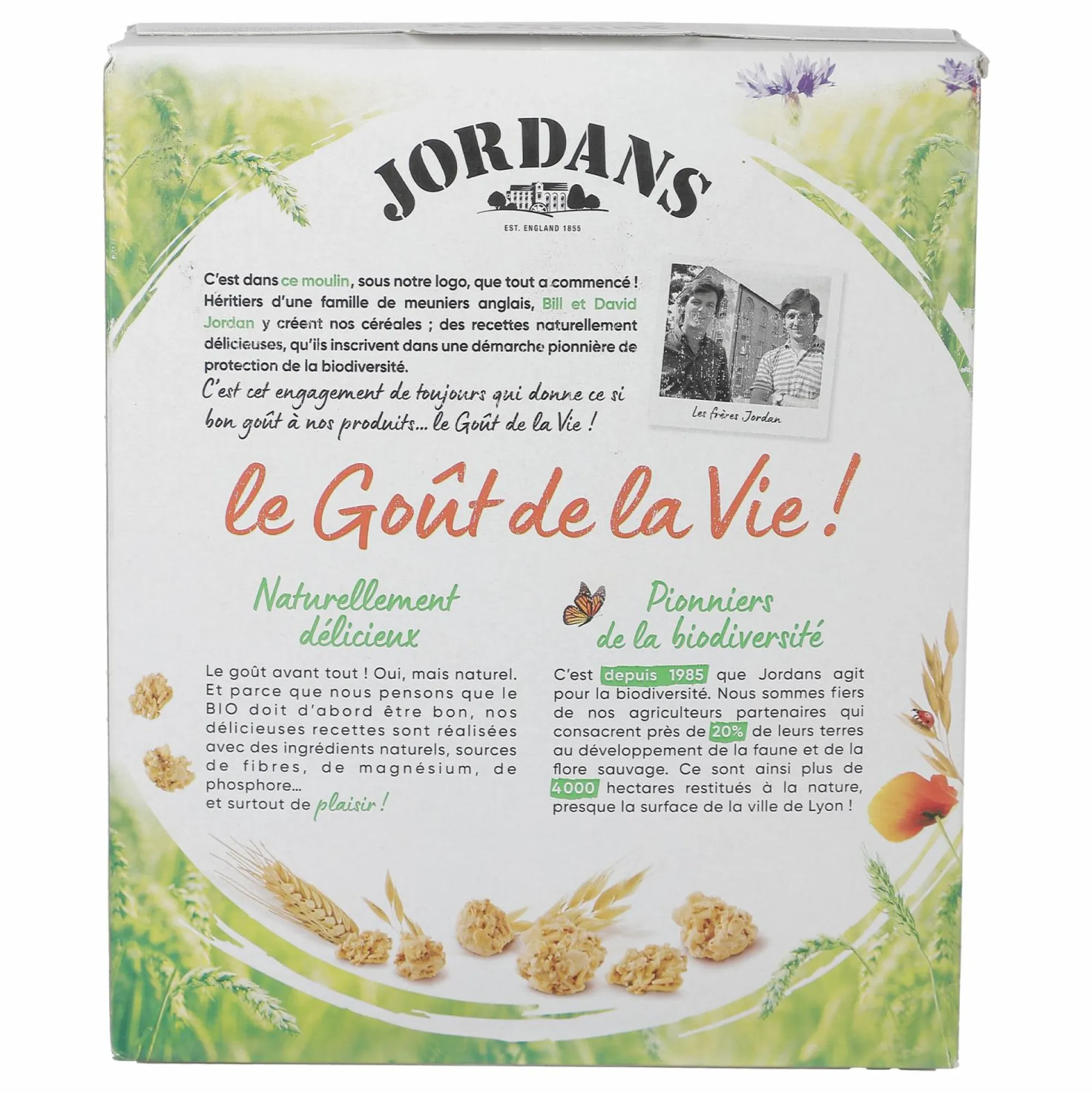 Épicerie Sucrée|JORDANS Céréales country crip bio avoine et orge dorées