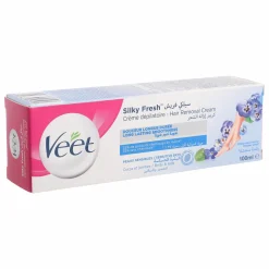 Hygiène|VEET CREME DEPILATOIRE SILK ET FRESH PEAUX SENSIBLES