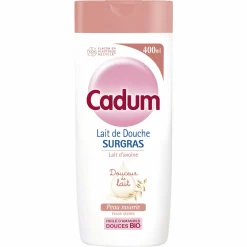 Hygiène|CADUM Crème de douche surgras huile d'amande douce et lait d'avoine