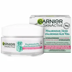 Visage|SKIN ACTIVE Crème de jour l'acide hyaluronique et à l'aloe vera