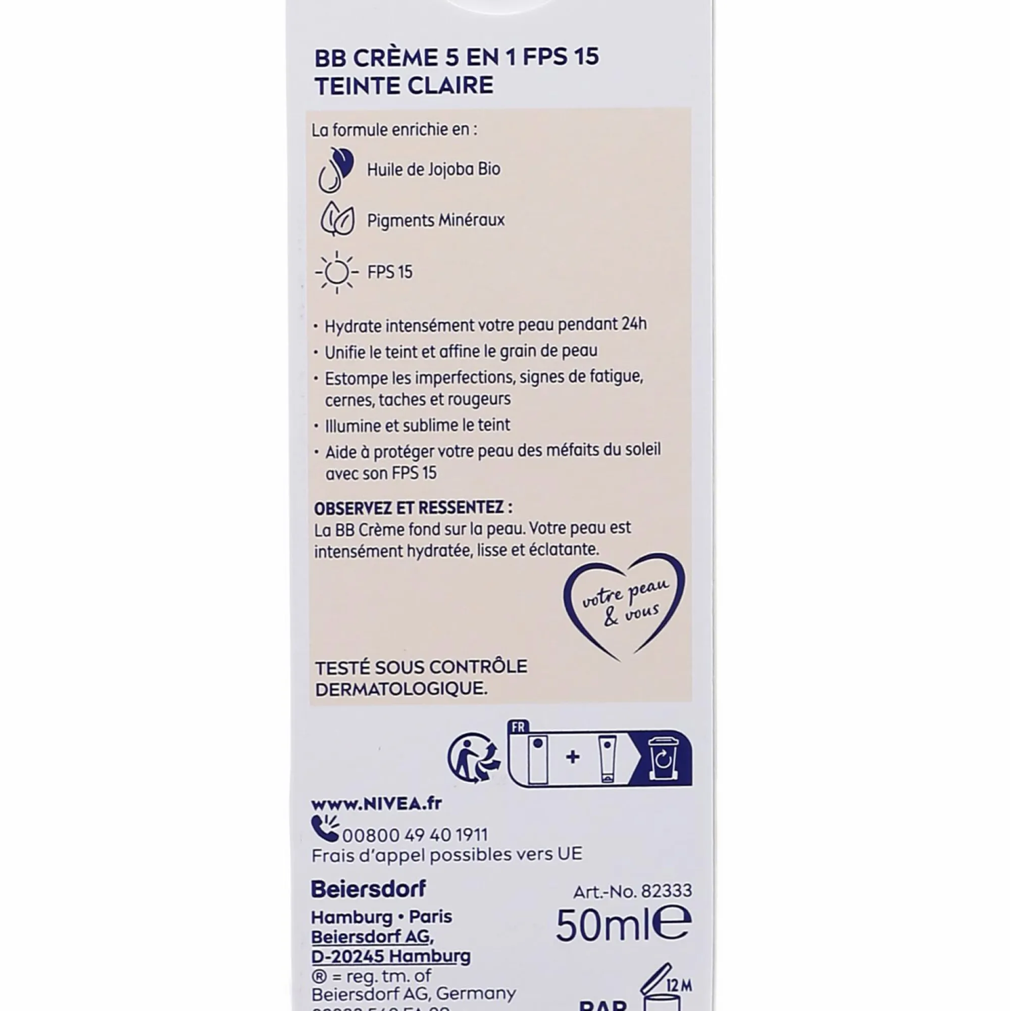 Maquillage Et Ongles|NIVEA Crème de teint 5 en 1 - clair