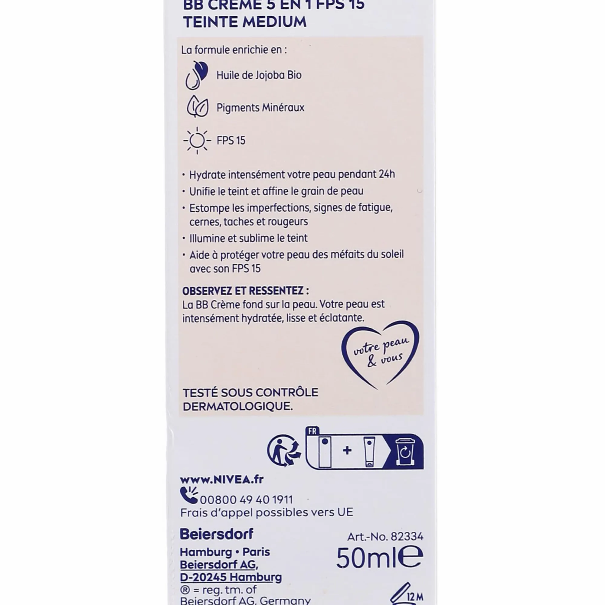 Maquillage Et Ongles|NIVEA Crème de teint 5 en 1 - médium