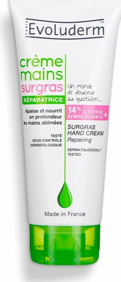 Corps|EVOLUDERM Crème mains surgras réparatrice