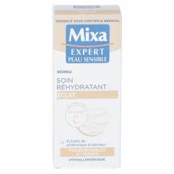Corps|MIXA Créme soin réhydratant éclat peaux sensibles et ternes Vitamines C