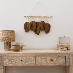 Objets Décoratifs|ATMOSPHERA Décoration murale en tissu Odina