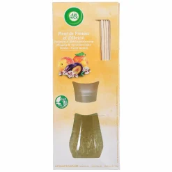 Produits Ménagers|AIRWICK diffuseur de parfum en bâtonnets fleur de prunier et abricot