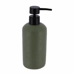Salle De Bain Et Wc|Stokomani Distributeur à savon noir effet pierre