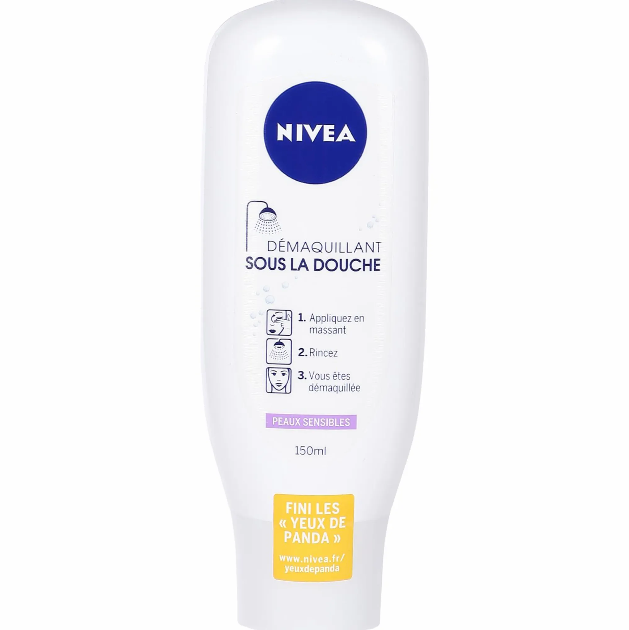 Visage|NIVEA Démaquillant sous la douche peaux sensibles