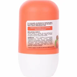 Hygiène|FRESHEA Déodorant à bille karité pêche