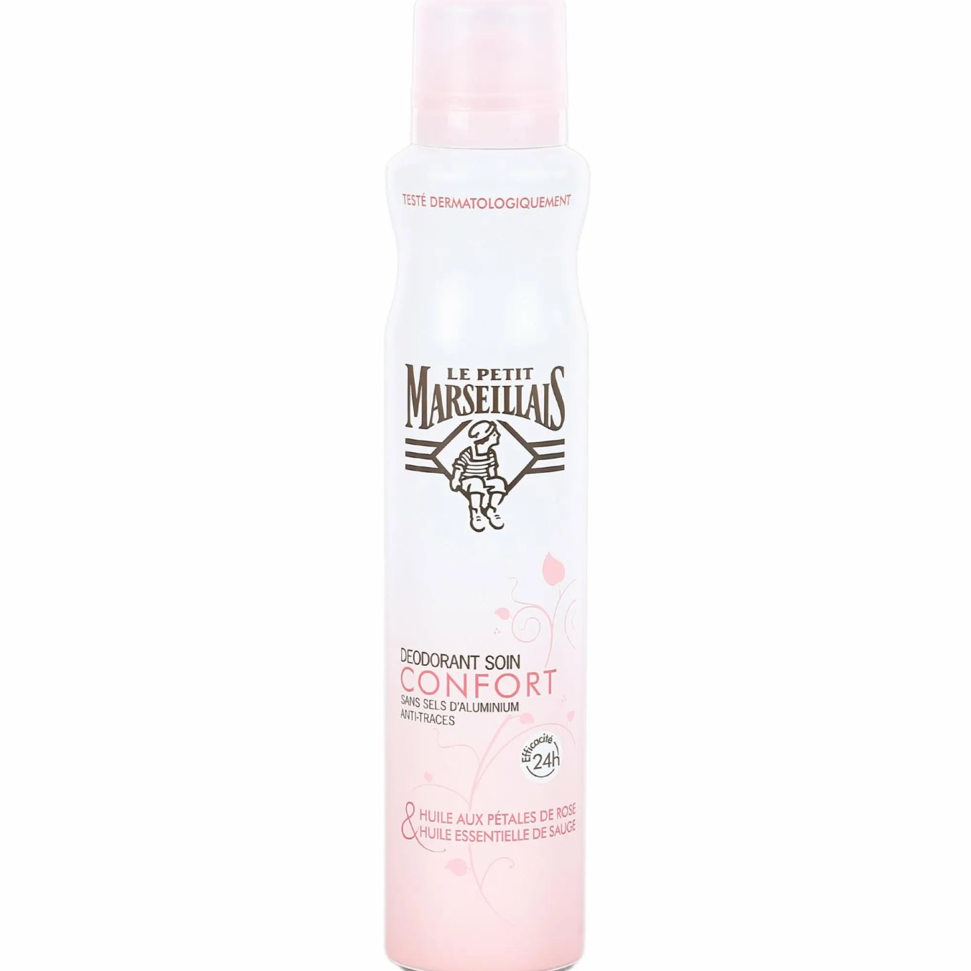 Hygiène|LE PETIT MARSEILLAIS Déodorant confort huile aux pétales de rose et sauge