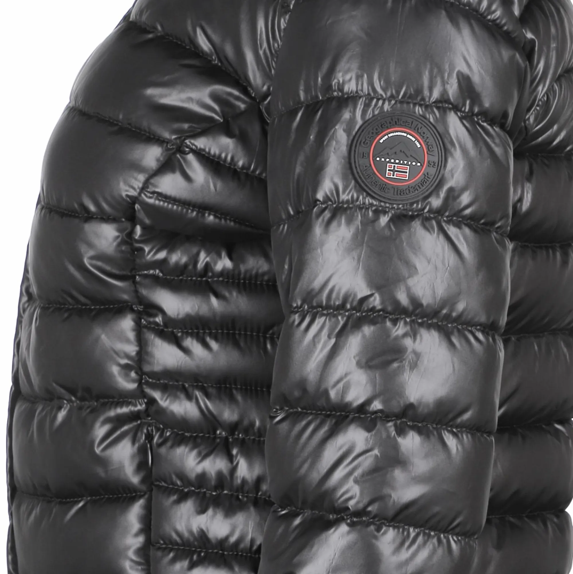 Vestes Et Manteaux|GEOGRAPHICAL NORWAY Doudoune à capuche Noir