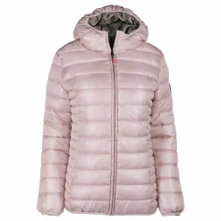 Vestes Et Manteaux|GEOGRAPHICAL NORWAY Doudoune à capuche Rose