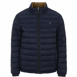 Vestes Et Manteaux|GENTLEMAN FARMER Doudoune réversible Bleu_fonce