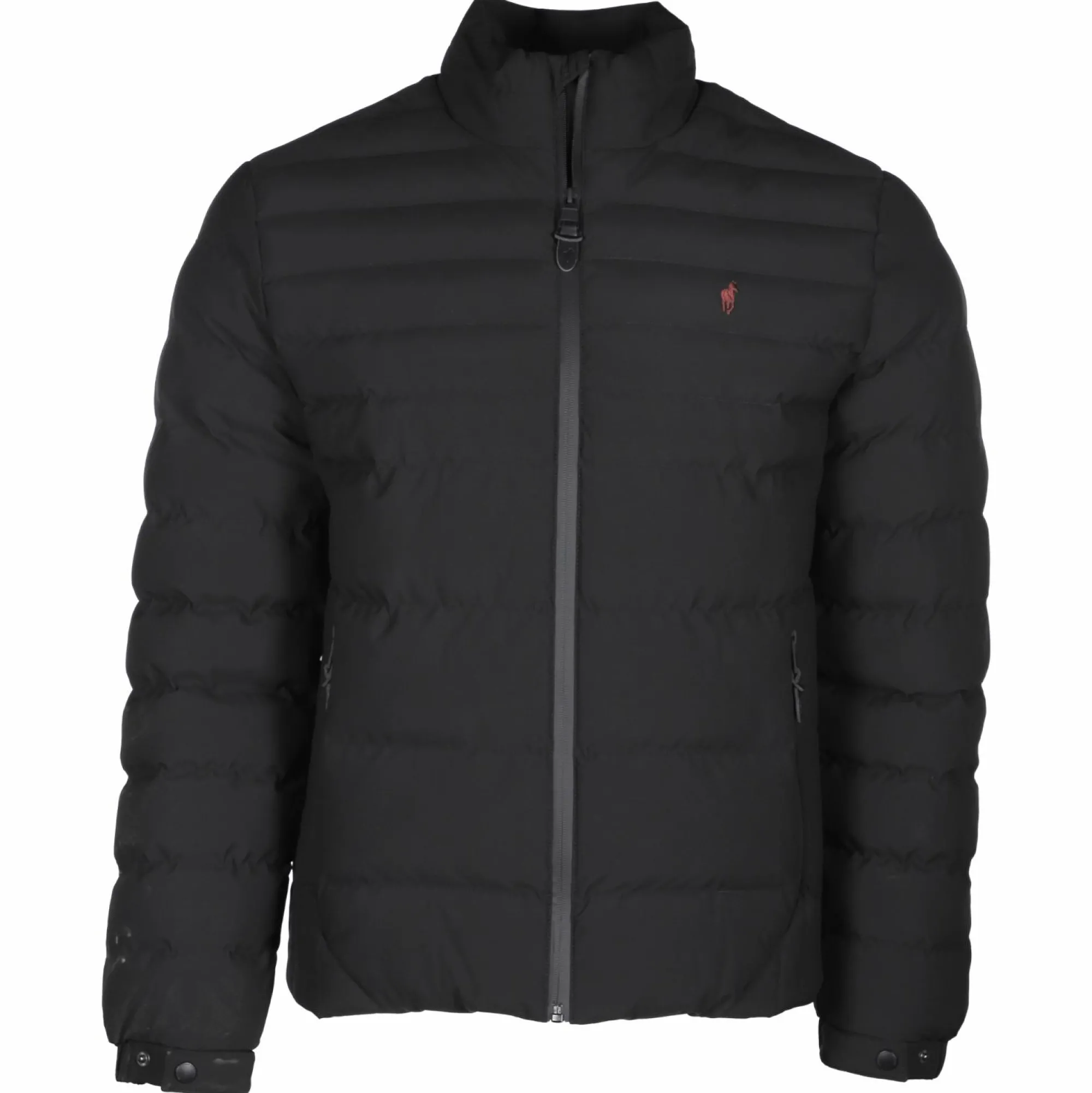 Vestes Et Manteaux|GENTLEMAN FARMER Doudoune zip imperméable Noir