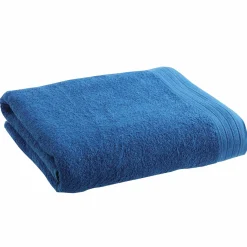Linge De Bain|Salle De Bain Et Wc|INDIG EAU Drap de bain bleu marine