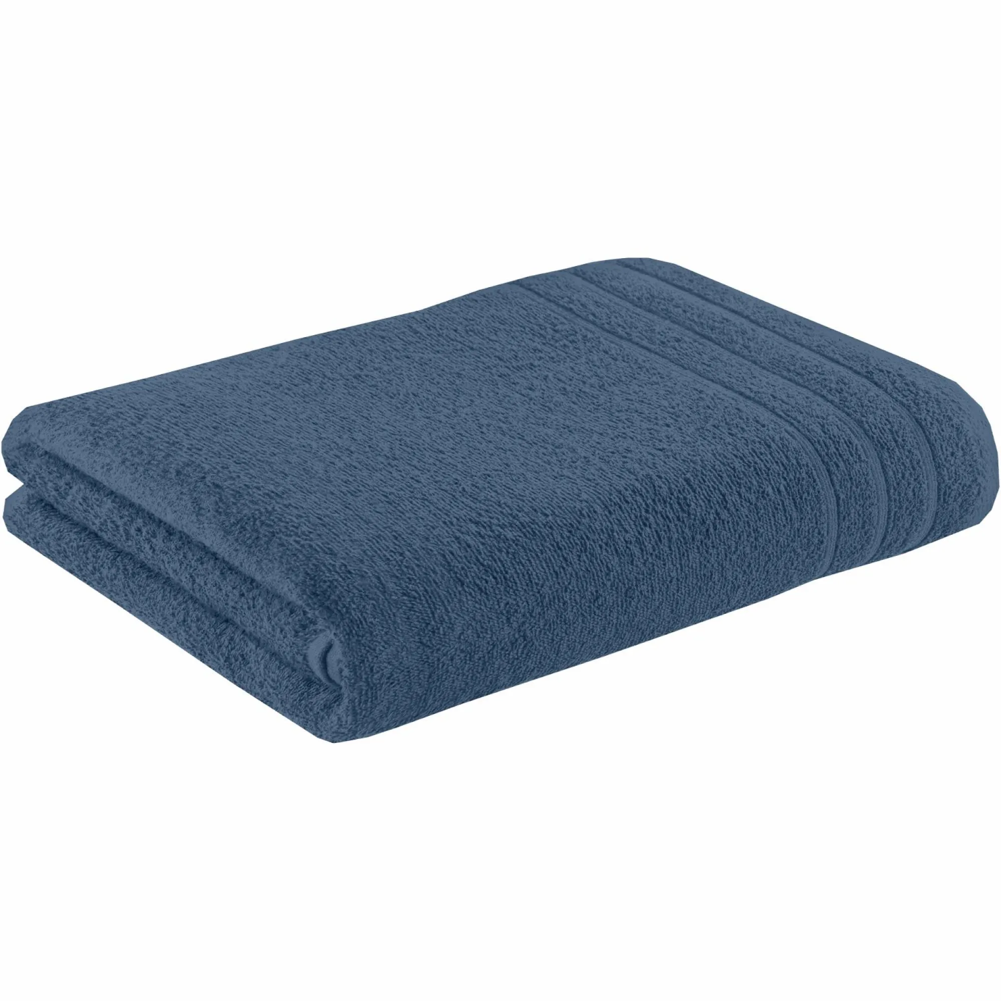 Linge De Bain|Salle De Bain Et Wc|Stokomani Drap de bain bleu marine 90x145cm