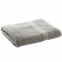 Linge De Bain|Salle De Bain Et Wc|INDIG EAU Drap de bain gris 90x145 cm