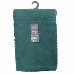 Linge De Bain|Salle De Bain Et Wc|Stokomani Drap de bain Madeira emeraude
