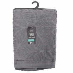 Linge De Bain|Salle De Bain Et Wc|Stokomani Drap de bain Madeira gris clair