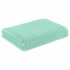 Linge De Bain|Salle De Bain Et Wc|Stokomani Drap de bain turquoise 90x145cm