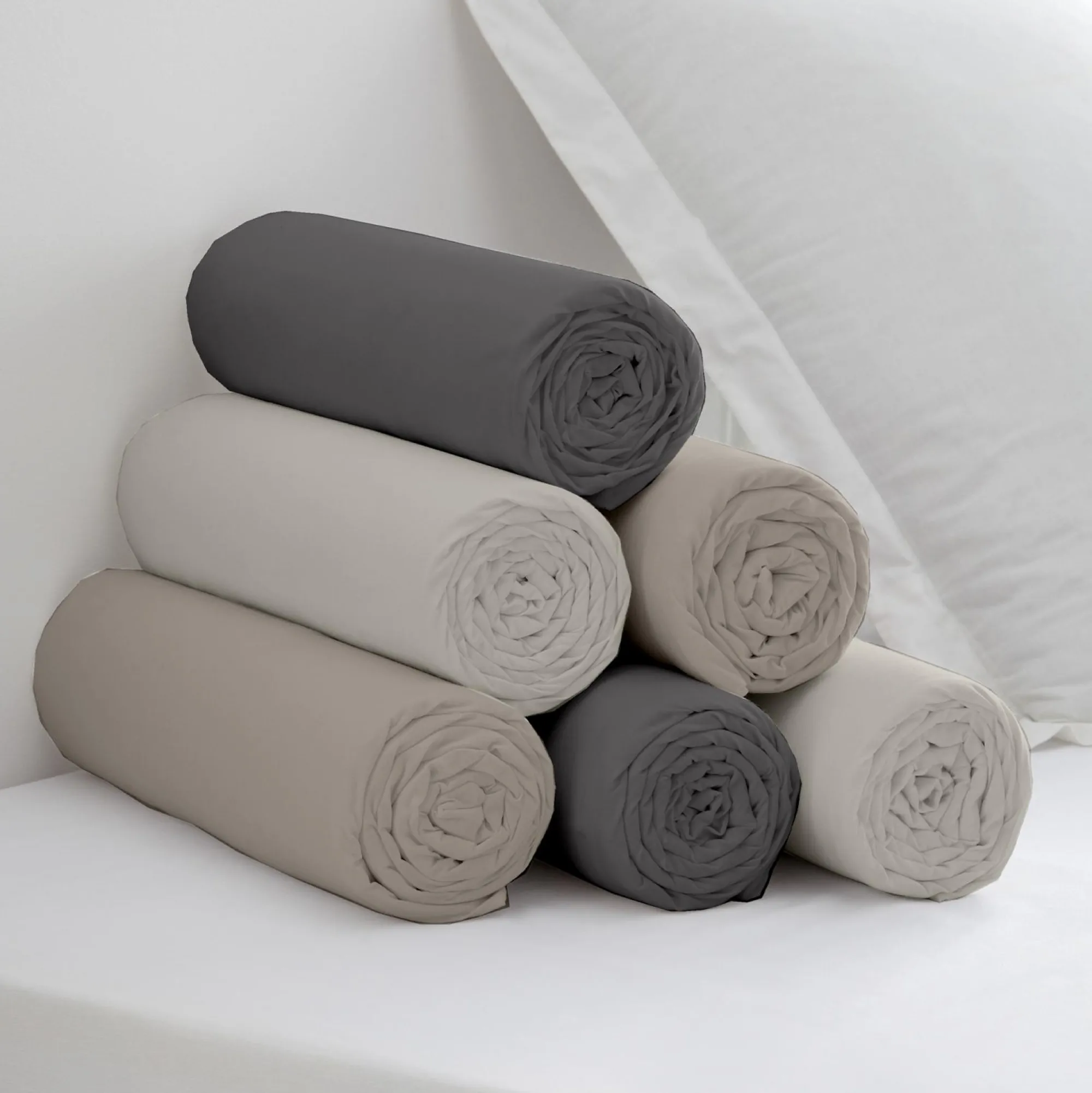 Linge De Chambre|Stokomani Drap housse 140x190 cm