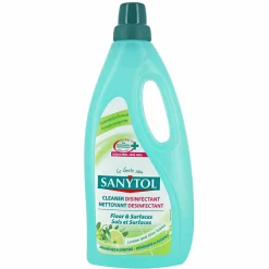 Produits Ménagers|SANYTOL Désinfectant sols et surfaces citron et feuilles d'olivier