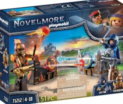 Jouet|De 2 À 4 Ans|PLAYMOBIL Duel chevalier Noverlmore et Burnham Raider