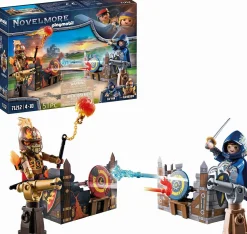 Jouet|De 2 À 4 Ans|PLAYMOBIL Duel chevalier Noverlmore et Burnham Raider