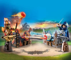 Jouet|De 2 À 4 Ans|PLAYMOBIL Duel chevalier Noverlmore et Burnham Raider