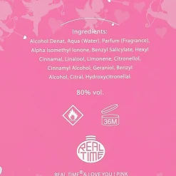 Coffrets Beauté Et Parfums|Stokomani Eau de parfum Love you real time