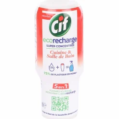 Produits Ménagers|CIF Eco recharge nettoyant pour cuisine et salle de bain