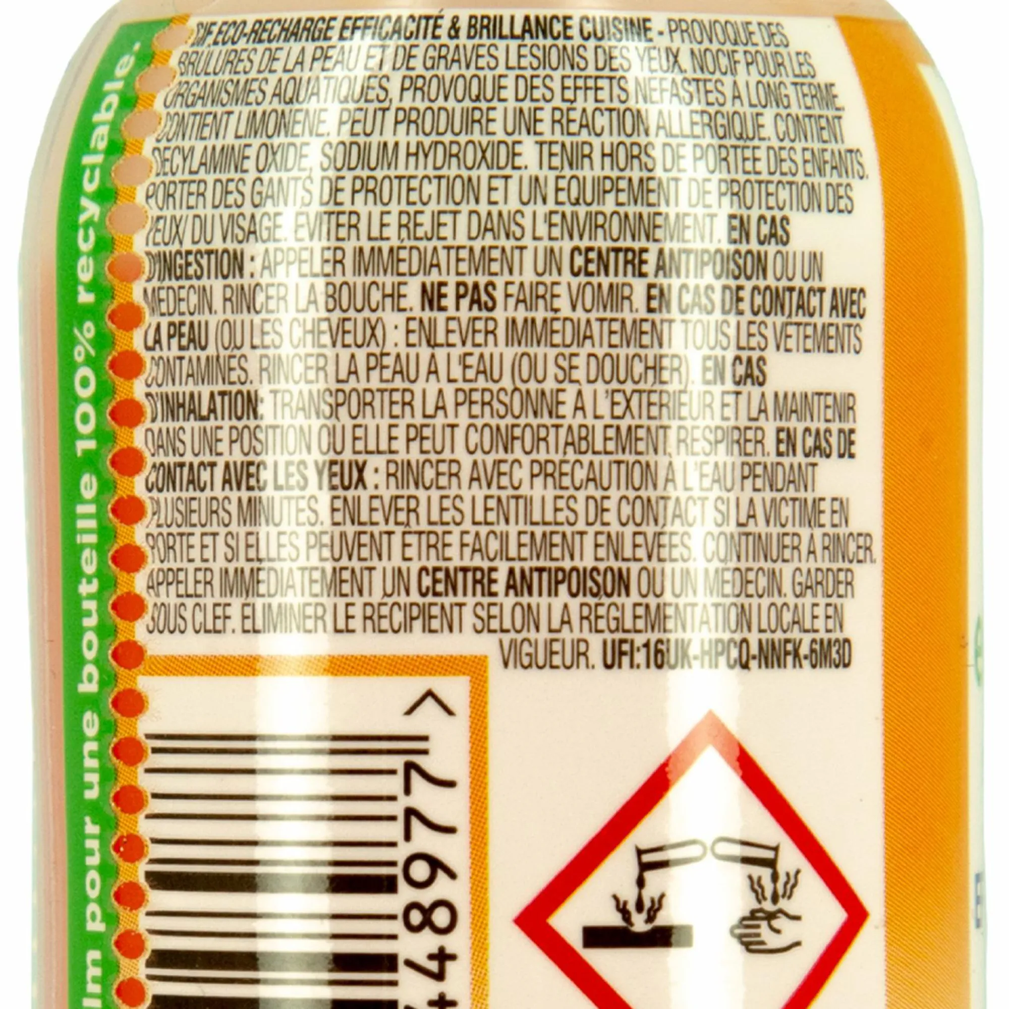 Produits Ménagers|CIF Ecorecharge concentré cuisine