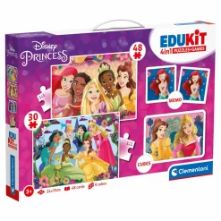De 2 À 4 Ans|Jouet|DISNEY PRINCESSE Edukit 4 en 1 Princesses Disney