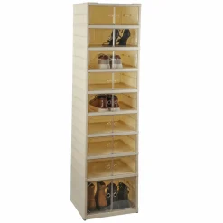 Mobilier|Rangement|SPACE N BOX Etagère à chaussures pliable 12 cases