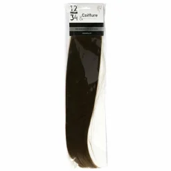 Cheveux|EXPR 1234 Extensions cheveux à clips brunes 46 cm
