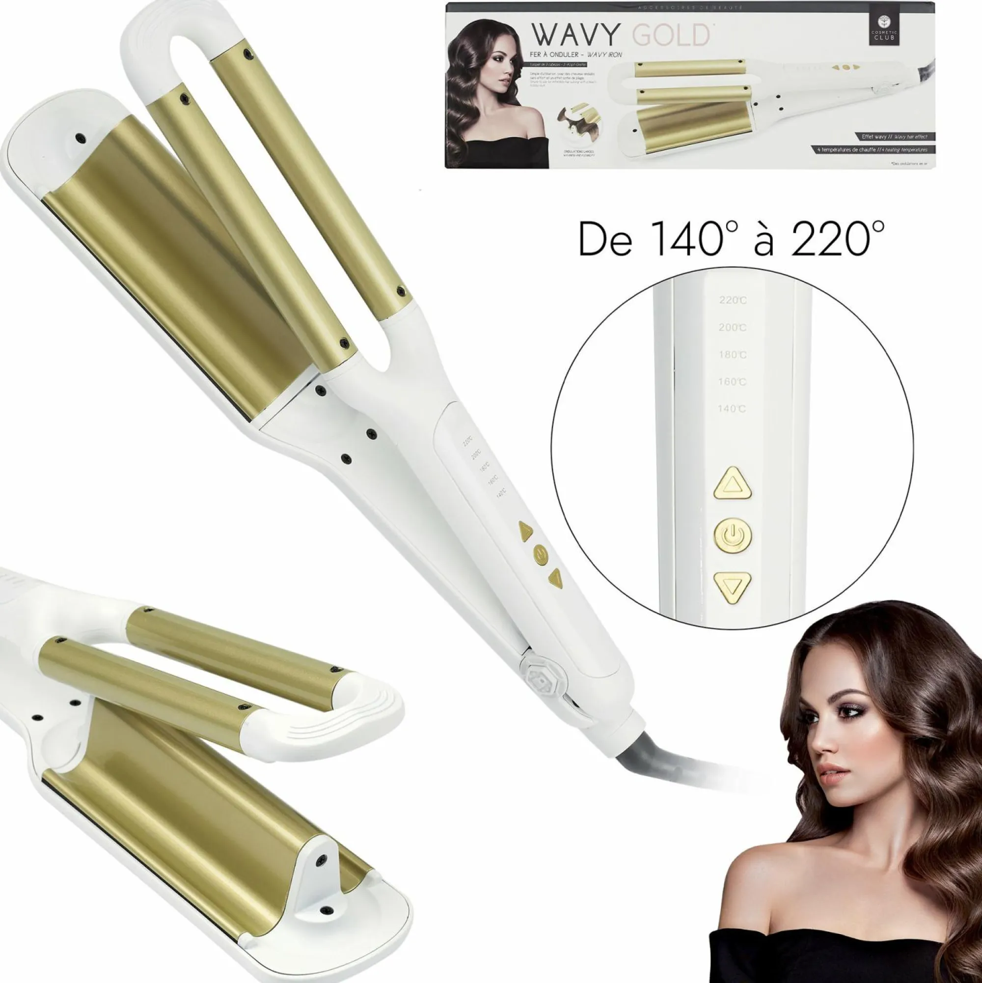 Petit Électroménager|Cheveux|Stokomani Fer à onduler