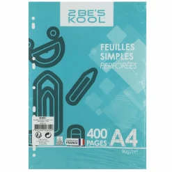 Papeterie Et Bureau|2 BE S KOOL Feuilles simples A4