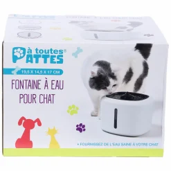 Animalerie|A TOUTES PATTES Fontaine à eau pour chat