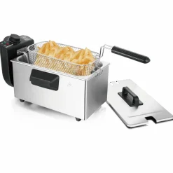 Cuisson Et Ustensiles|Petit Électroménager|TECHWOOD Friteuse en Inox 3L